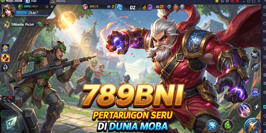 Tangkapan layar gameplay <strong>789BNI</strong> menunjukkan aksi menegangkan di arena pertempuran.