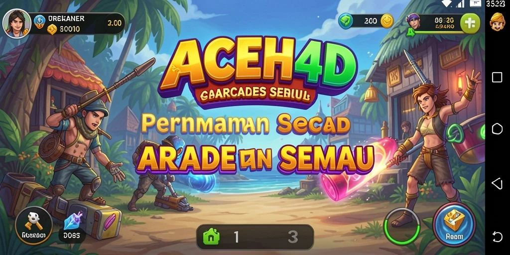 Tampilan gameplay ACEH4D yang seru dan menghibur.