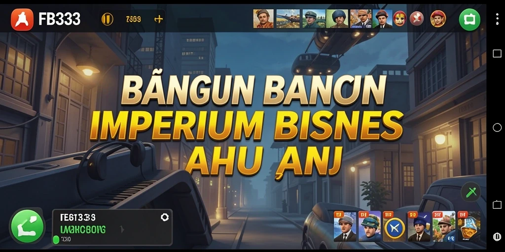 Gameplay menarik FB333 dengan simulasi manajemen bisnis.