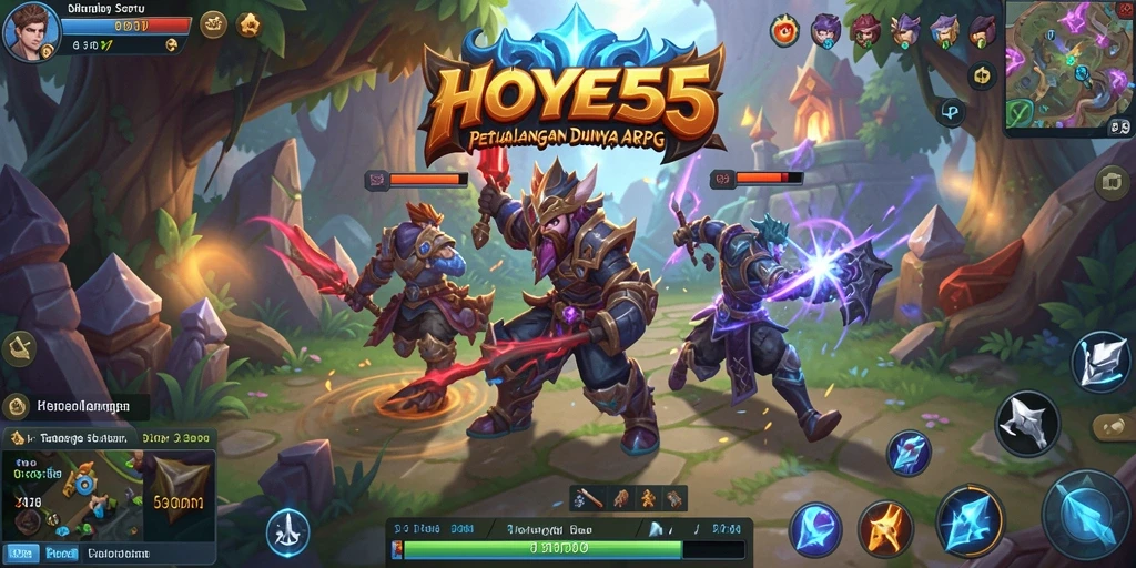 Gameplay seru dan grafis memukau dari HOYE55.