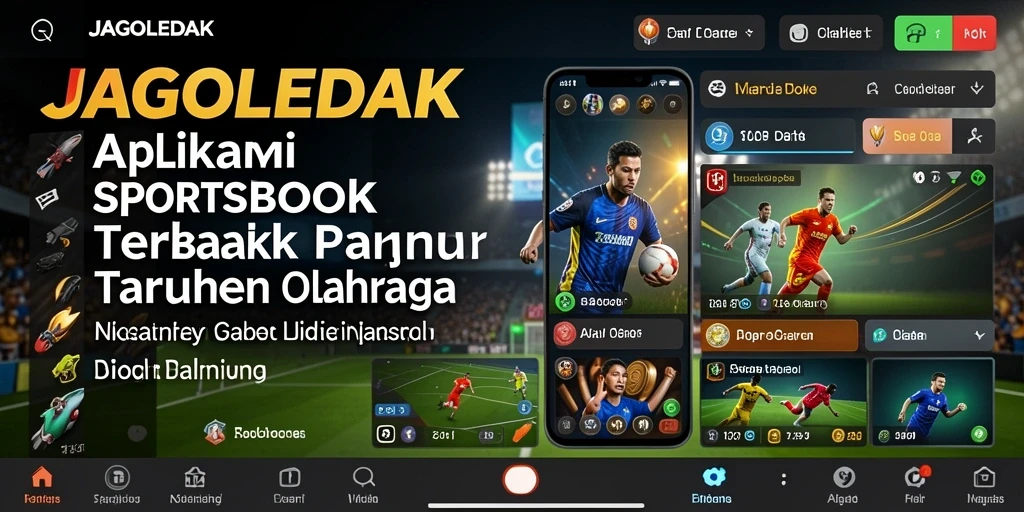 Tampilan gameplay menarik dari aplikasi Sportsbook JAGOLEDAK.
