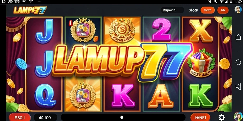 Screenshot gameplay LAMPU777 menampilkan slot yang mengasyikkan.