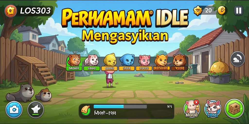 Tampilan gameplay memukau dari LOS303 dengan karakter yang menarik.
