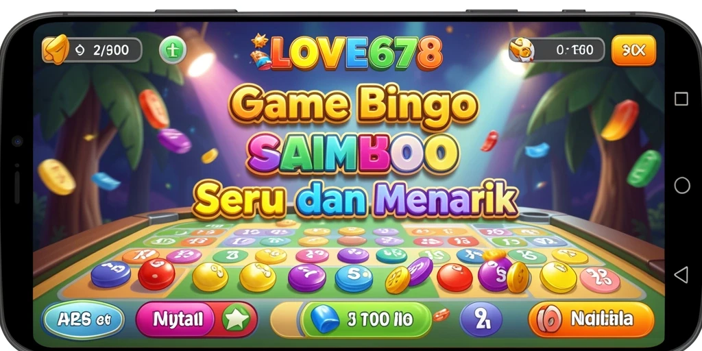 Gameplay seru dari LOVE678 dalam permainan Bingo.