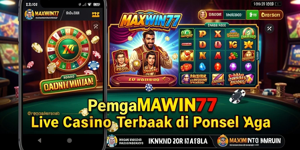Tampilan antarmuka gameplay Live Casino yang menarik dan interaktif.