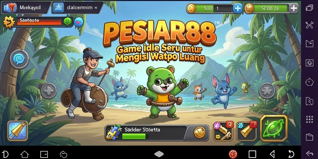Tampilan gameplay PESIAR88 yang menawan dan interaktif.