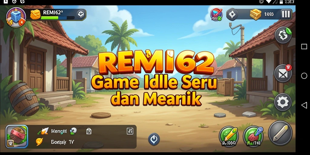 Tampilan gameplay <strong>REMI62</strong> yang menarik dan interaktif.