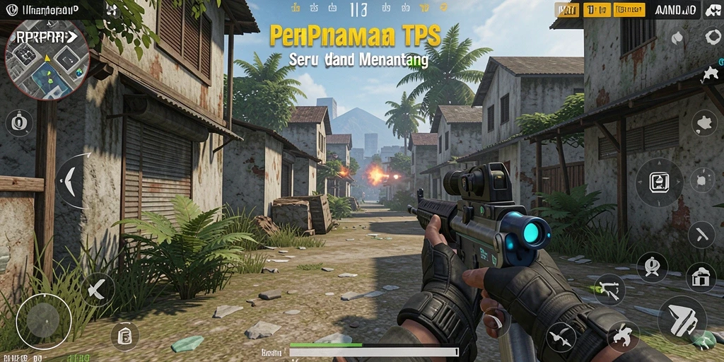Screenshot gameplay RPRPRP yang penuh aksi dan petualangan.