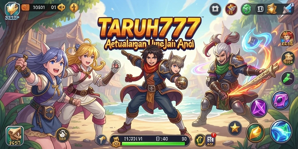 Tampilan gameplay TARUH777 yang menakjubkan dan penuh aksi.