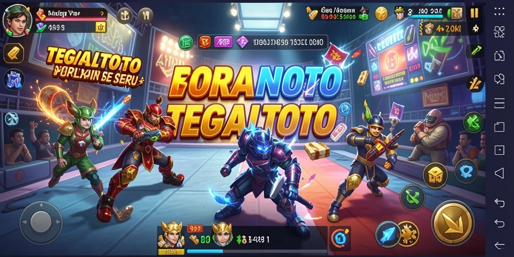 Tampilan menarik dari gameplay TEGALTOTO yang menantang.