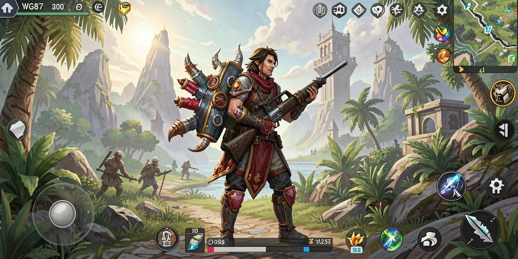 Screenshot utama WG87 menampilkan gameplay simulasi yang menantang dan realistis.